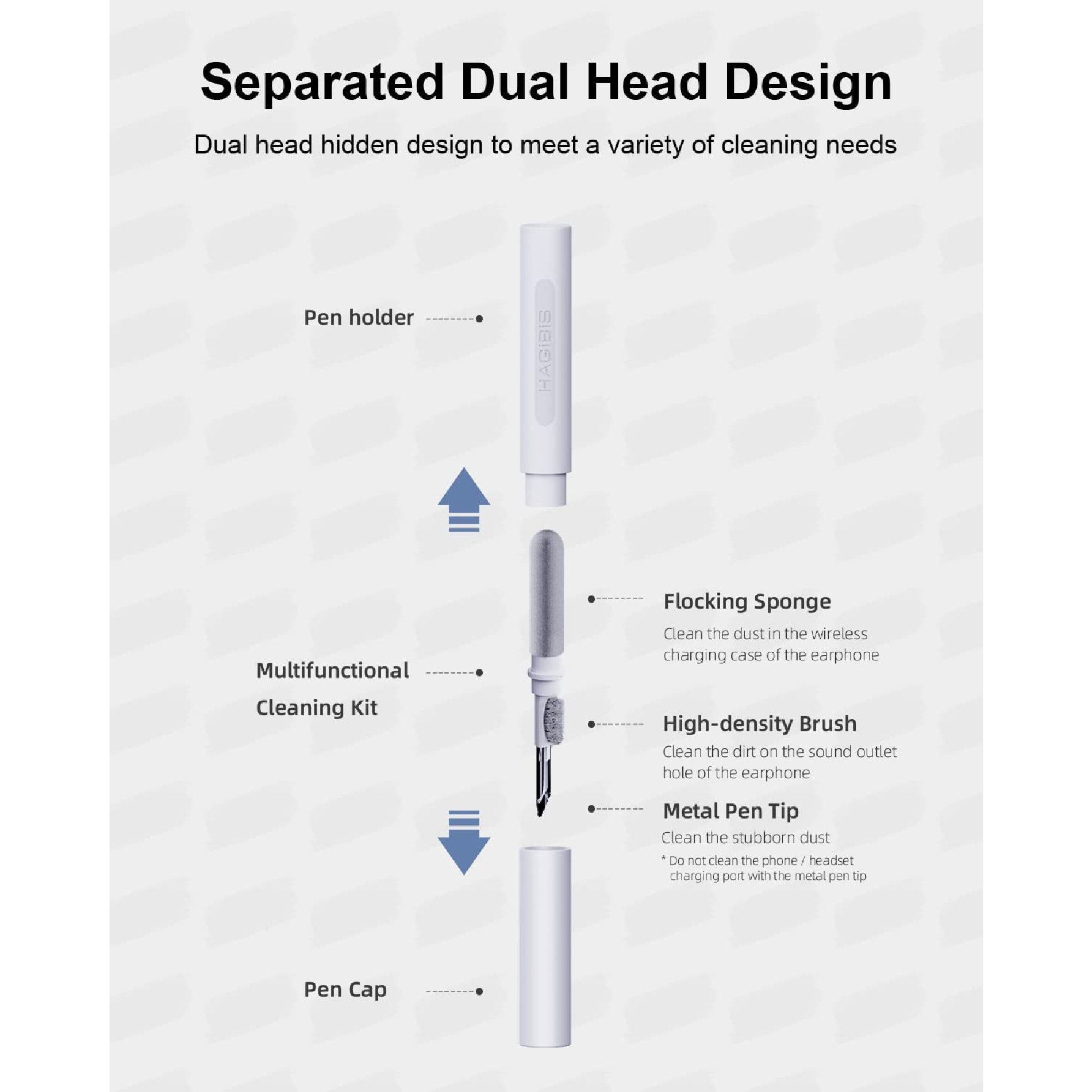 Miniatura 3 de Lapiz Limpiador Audifonos Inalambricos